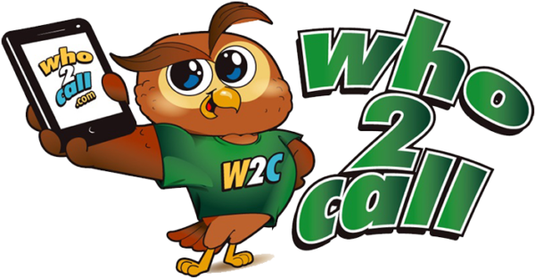 A cartoon owl wearing a green shirt and standing next to the words " w 2 c camp."